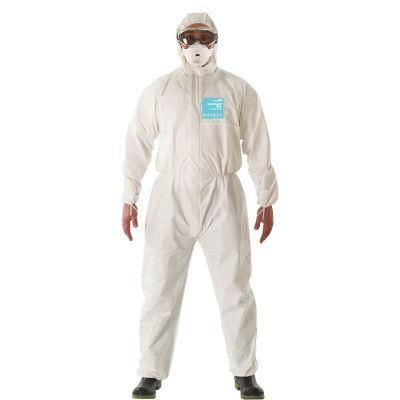 Siamese Hooded Protective Clothing Dustproof Overalls