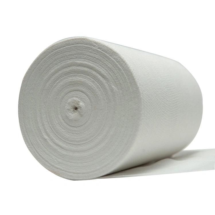 ISO 90cm X 100m Gauze Roller Cotton Absorbent Softness Jumbo Gauze Roll with X-ray