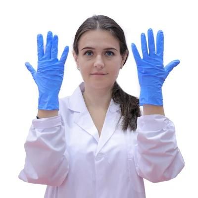 Disposable High Quality Manufacturers Medical Fitness Sanitary Wholesale Nitrile Examination Gloves