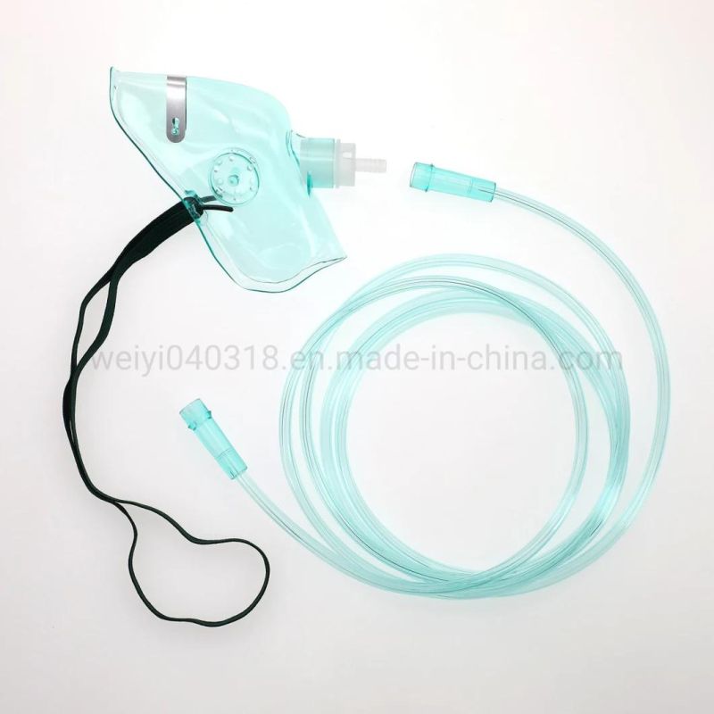 High Quality Medical Nebulizer Mask Nebulizer Adult Mask with Qxygen Tube S/M/L/XL ISO CE Approved