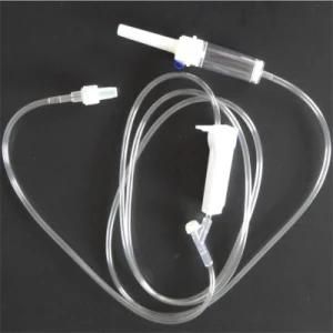 Hospital Medical Instrument Disposable IV Infusion Giving Set with Luer Lock