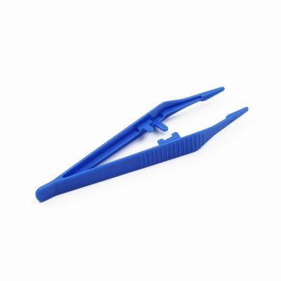 10cm, 12cm, 13cm Medical Plastic Forceps for Single Use
