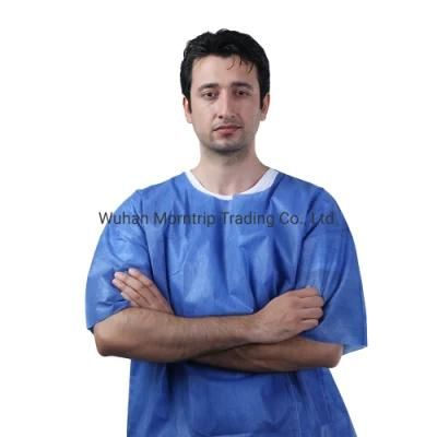 China Supplier SMS for Hospital Disposable Scrub Suit Sets