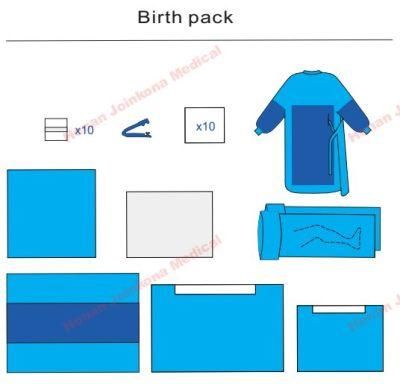 Factory Supply The Disposable CE and ISO Approved Medical Surgery Sterile Cardiovascular Surgical Pack