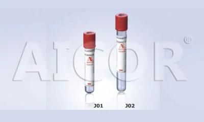 CE Approved Vacuum Blood Collection Tube, Plain