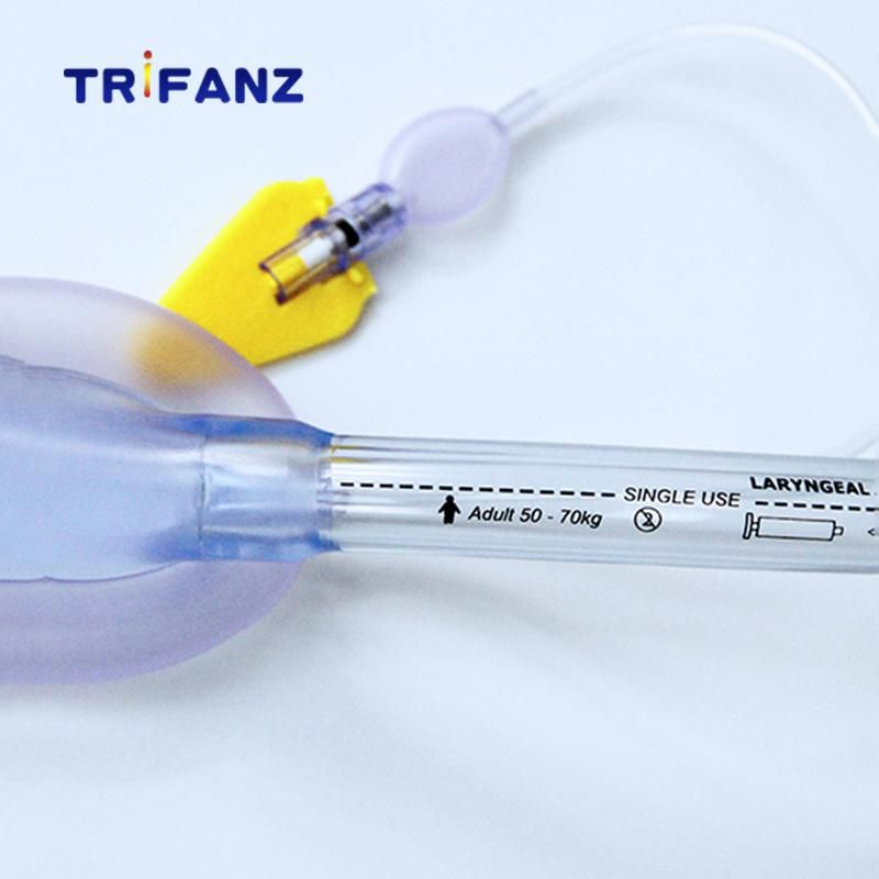 Disposable PVC Laryngeal Mask Airway with Medical Grade PVC