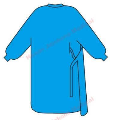 Disposable Medical Surgery Sterile Standard Surgical Gown