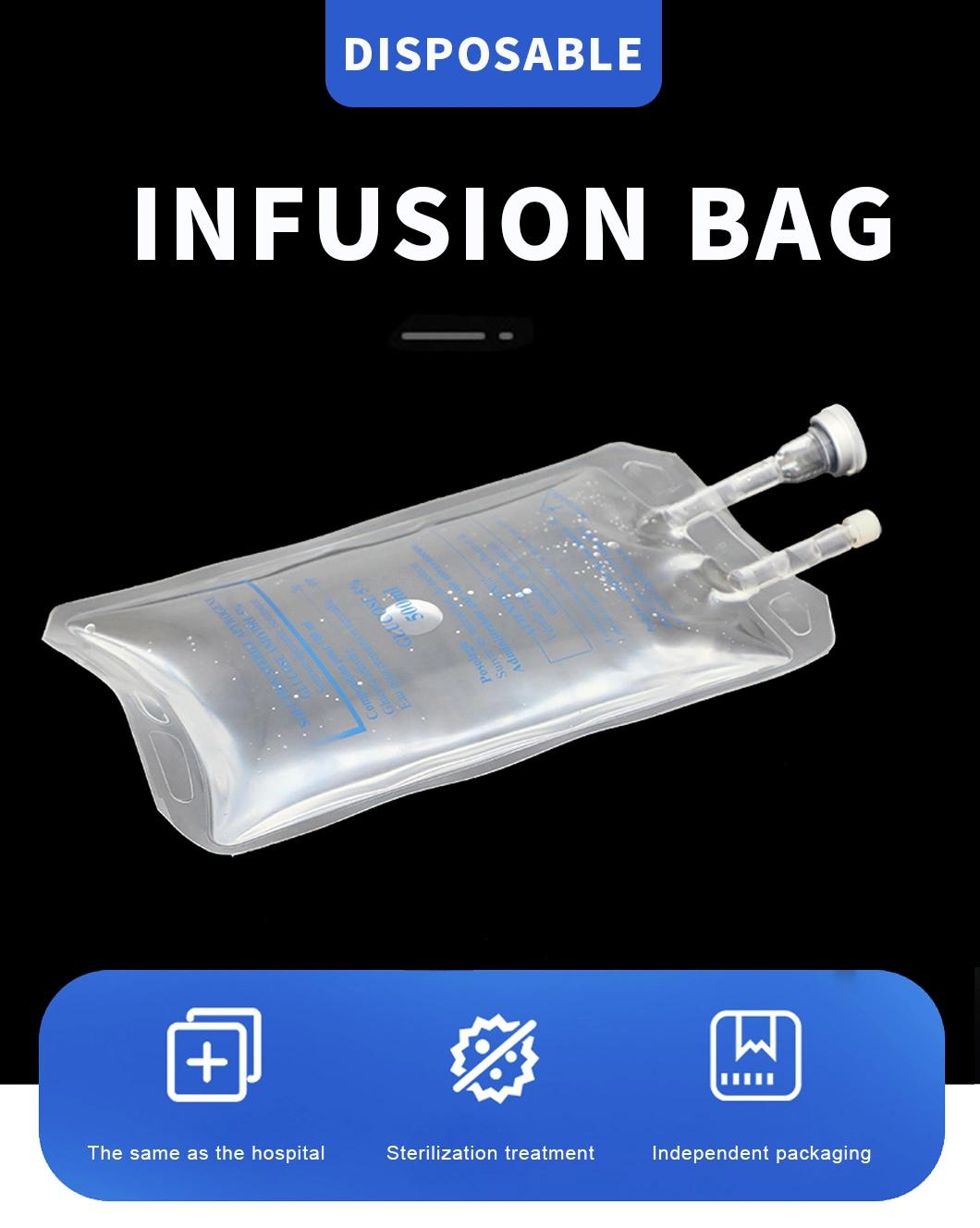 PP/PVC Materials IV Infusion Bag with ISO Ce Cetificate