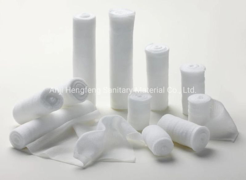 Wholesale Bulk Best Selling First Aid Wound Care Non-Woven Adhesive Hypafix Fixing Tape Rolls Pop PBT Conforming Bandage of Wound Dressing
