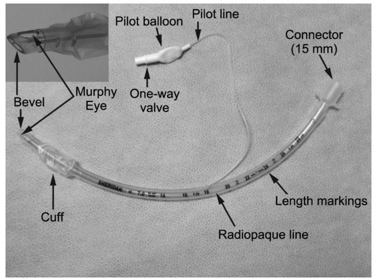 with Cuff Anti Kink Flexible Armored Endotracheal Tube Reinforced