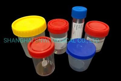 Disposable Sterile 30ml, 60ml, 120ml Urine Container Stool Container Specimen Container Used in Hospital or Lab