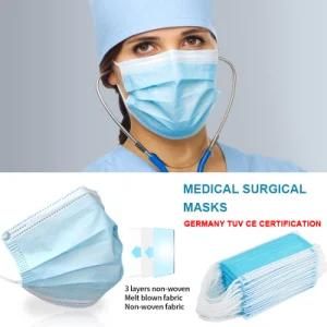 Medical Supplies Surgical Medical Mask Disposable Dust Masks Protective Masks Earloop Face Masks Disposable Face Mask
