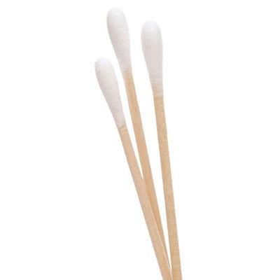Disposable Medical Cotton Swabs, Dental Cotton Stick, Wood Cotton Tipped Applicators Cotton Buds 6 Inch Q-Tips