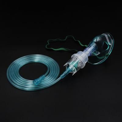 High Quality Medical PVC Nebulizer Mask with Oxygen Tube S/M/L/XL ISO13485 CE FDA