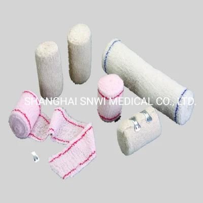 Disposable Medical Supply Cotton Crepe Elastic Bandage Spandex Crepe Elastic Bandage