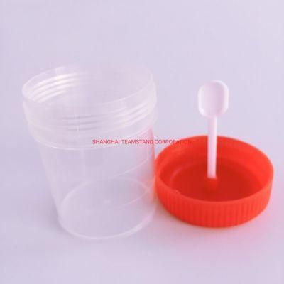 CE Certified Sterile Specimen Urine Cup Collection Container Different Volumes with Factory Price