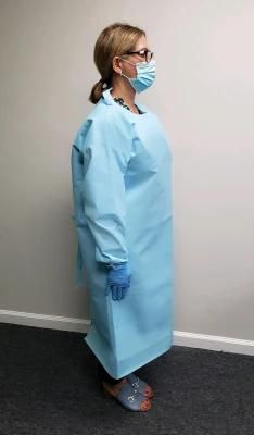 Disposable Pppe Protective Medical Surgical Isolation Gown Protective Body Suit