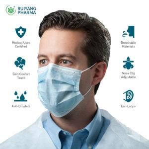 3ply Surgical Mask Disposable Items Type Iir Christmas Mask Wholesale Facial Mask Medical Supplies Distributor