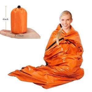 Emergency Sleeping Bag Waterproof Lightweight Thermal Bivy Sack for Camping, Hiking, Outdoor