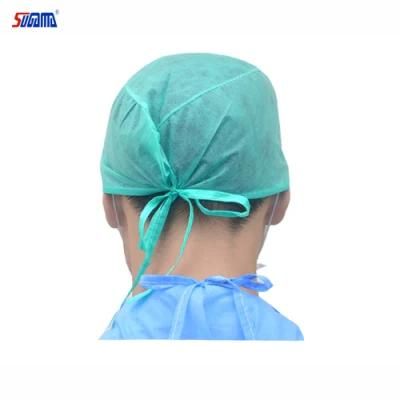 Factory Direct Sale Medical Disposable Surgical PP Non-Woven Doctor Cap Surgeon Hood