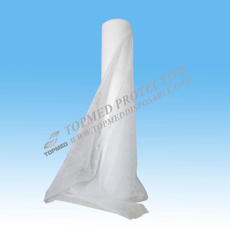 Disposable Medical Examination Bed Sheet Paper Roll White