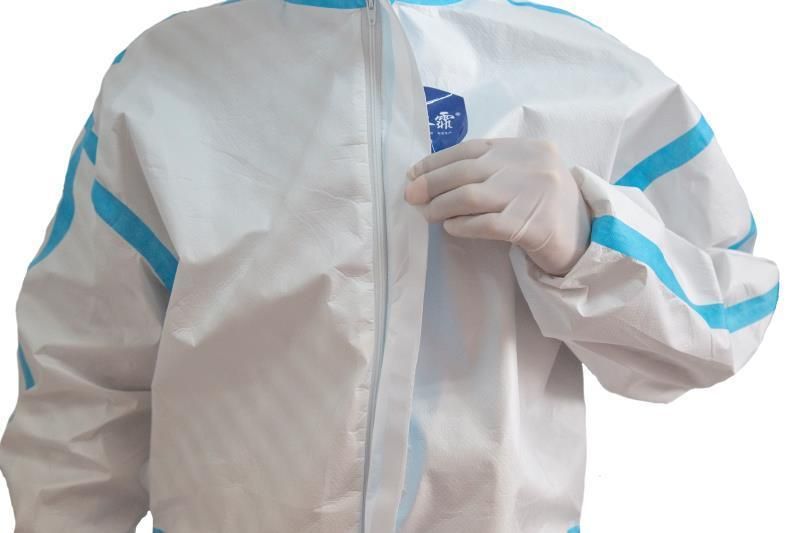 Factory Supplied Hospital Gown Protective Coverall Disposable Suits for Virus Protection