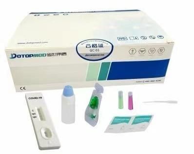 Medical Supplies in Vitro Human Serum and Plasma Igm/Igg Detection Test Card