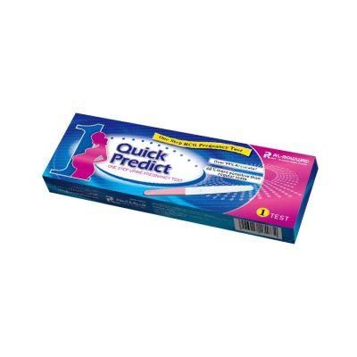 Private Label HCG Rapid Pregnancy Test Cassette with CE