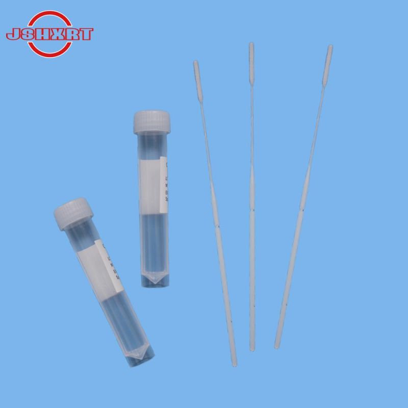 Medical Swab with Tube Nylon Flocked for Virtal Test