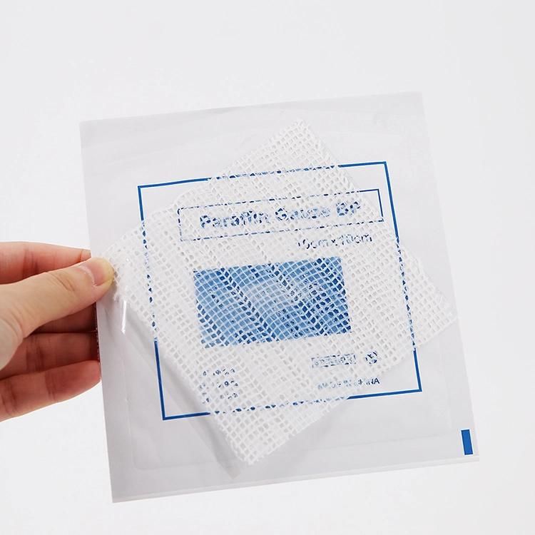 Medical Sterile Paraffin Gauze Dressing for Burn Wound Care
