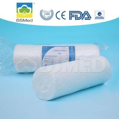 Disposable Medical Supplies Products Absorbent Medicals 100% Cotton Wool Roll