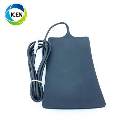 IN-I01 Negative Return Electrode electrosurgical Grounding Plate Diathermy Reusable Silicone Patient Plate