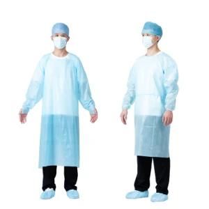 Wholesale Disposable Level 2 SMS Surgical Gowns Waterproof Plastic Apron CPE Isolation Gown