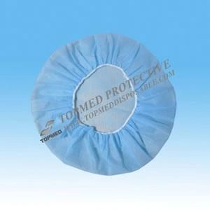 Nonwoven Disposable Bouffant /Mob Nurse Caps for Surgical Head Cover