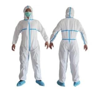 Non Woven Coverall Disposable Scrubs Grade Uniforms Scrubs Protective Clothing