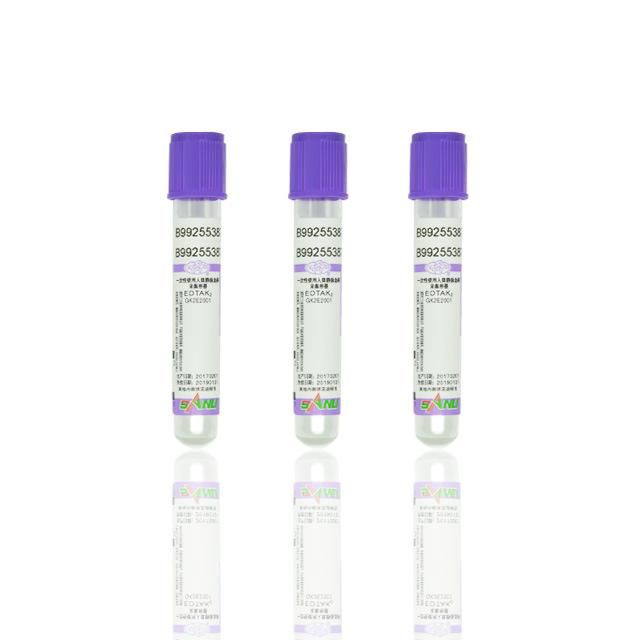 Disposable Medical Pet/Glass Vacuum Blood Collection Test Tubes Plain Ssgt Glucose EDTA Coagulation Heparin ESR Epgt Tube