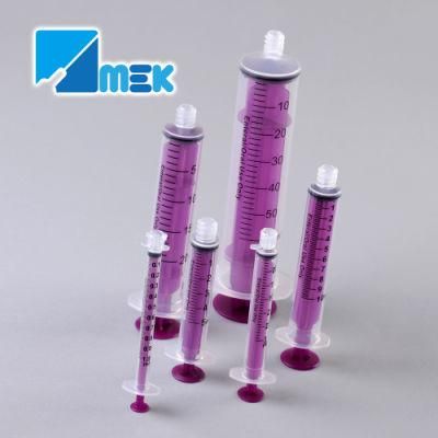 Disposable Enfit Syringe for Feeding Use with Silicon Pad Latex Free