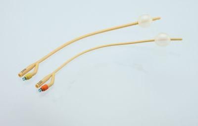 Hot Sale Medical 2-Way Latex Foley Catheter with CE/ISO