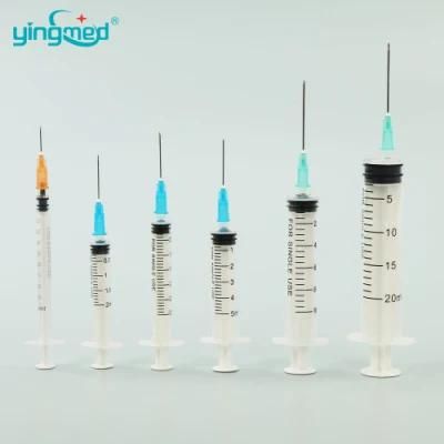 Disposable Sterile Syringe with Catheter Tips PP Irrigation CE Certificated