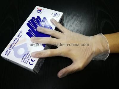Disposable Medical Examination Vinyl Gloves
