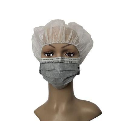 Medical Suppliers Disposable 4 Layers Anti Smoking Activated Carbon Black Face Mask with Ear Loops Face Mask