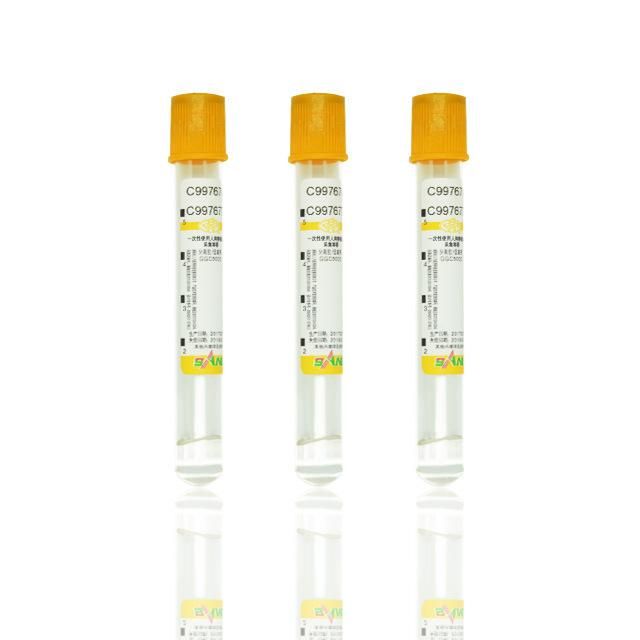 Hospital Supply Disposable Glass Pet Vacuum Blood Collection Tube