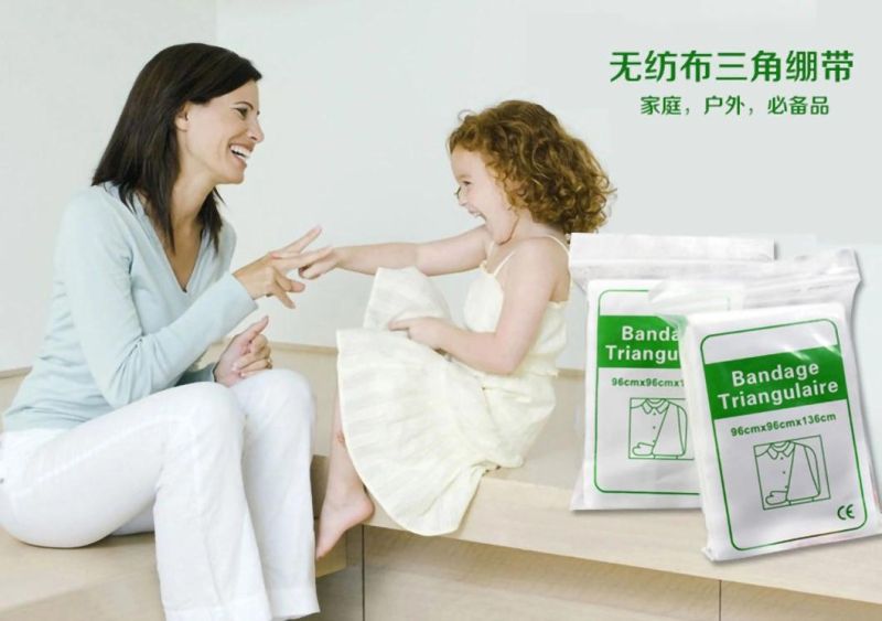 Disposable Non-Woven Medical Emergency Triangular Bandage