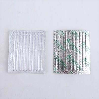 Professional Supplier Disposable Sterile Aluminum Foil Packing Alloy Handle Acupuncture Needles with CE Certificate