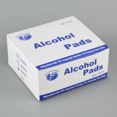 Disposable Nonwoven Alcohol Swabs Alcohol Pads