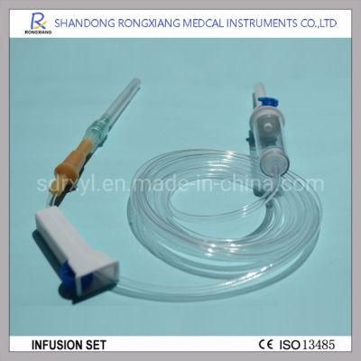 IV Infusion Set Medical Supply Disposable IV Transfusion Infusion Set with Luer Lock