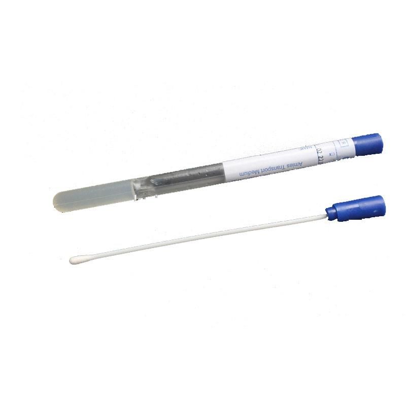 Cotton Vaginal Transport Swab Sticks Applicator with Tubes
