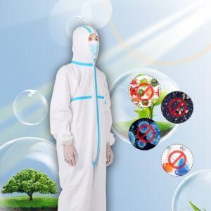 Isolation Gown Non-Woven Fabric Security Protection Suit Disposable Coveralls