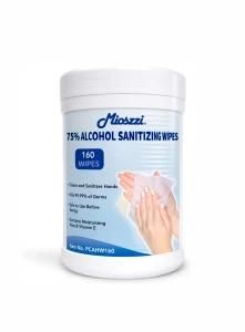 Mioszzi 160PCS 75% Disinfecting Alcohol Sanitizing Wipes
