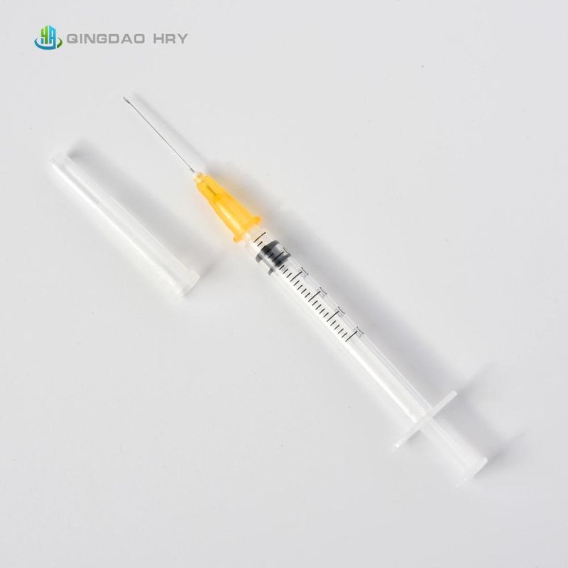 Safety Syringe Disposable Auto Disable Syringe Retracturer CE FDA ISO 510K Certified